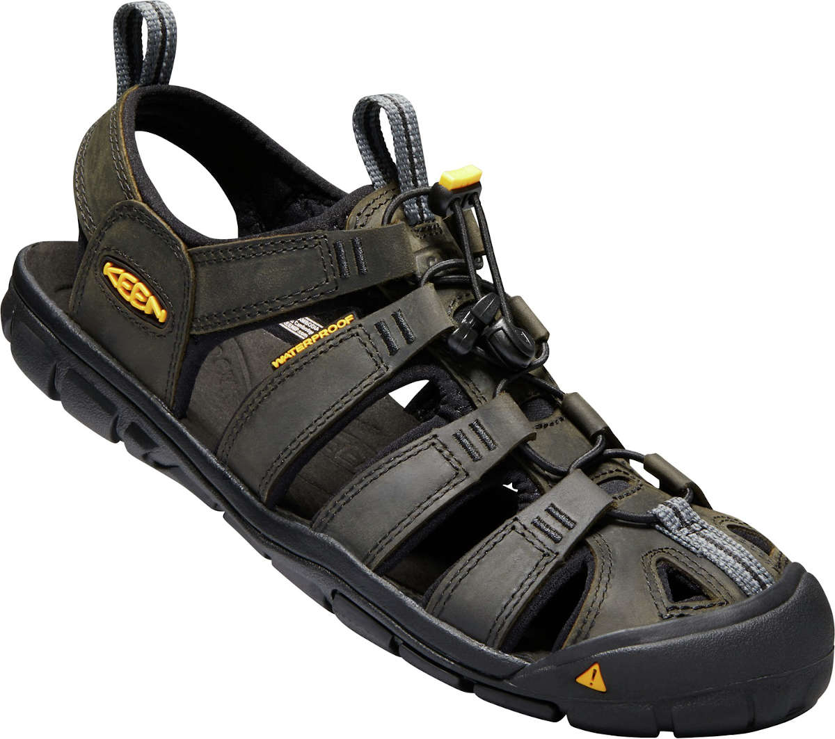 KEEN Mens Clearwater CNX Leather Sandals OutdoorGB