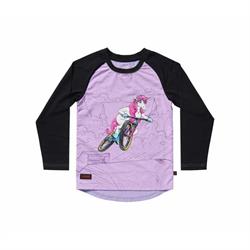 Kids Ride Shotgun Kids Unicorn Windproof Jersey