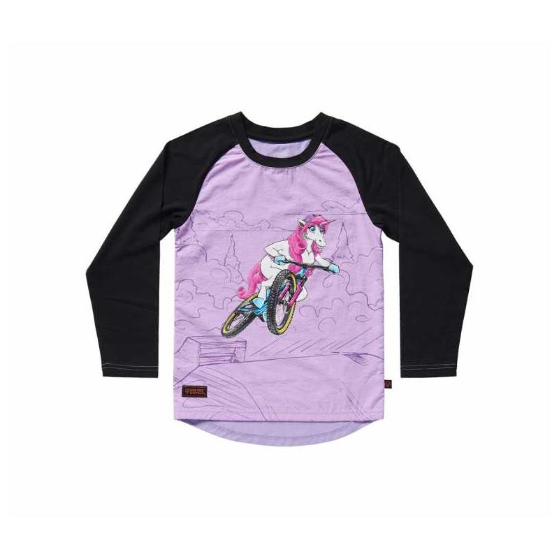 Kids Ride Shotgun Kids Unicorn Windproof Jersey-1