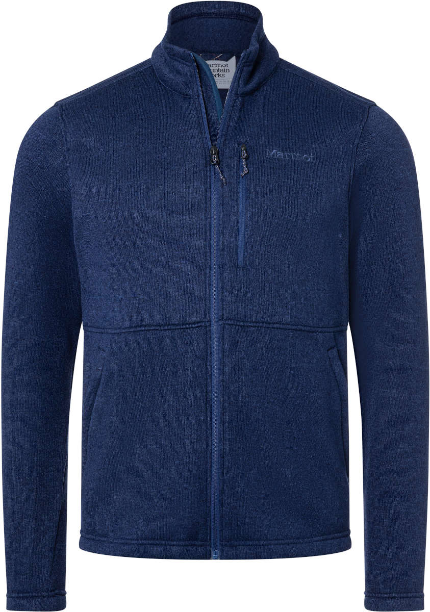 Marmot Mens Drop Line Fleece Jacket OutdoorGB