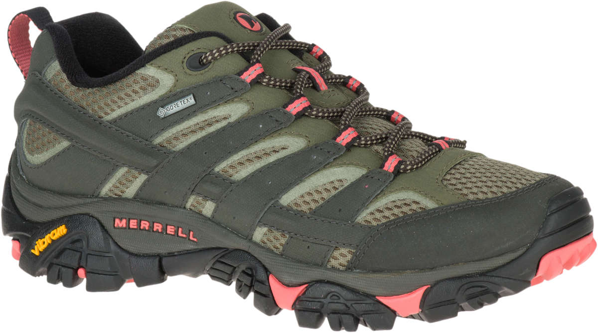 merrell gore tex ladies walking shoes