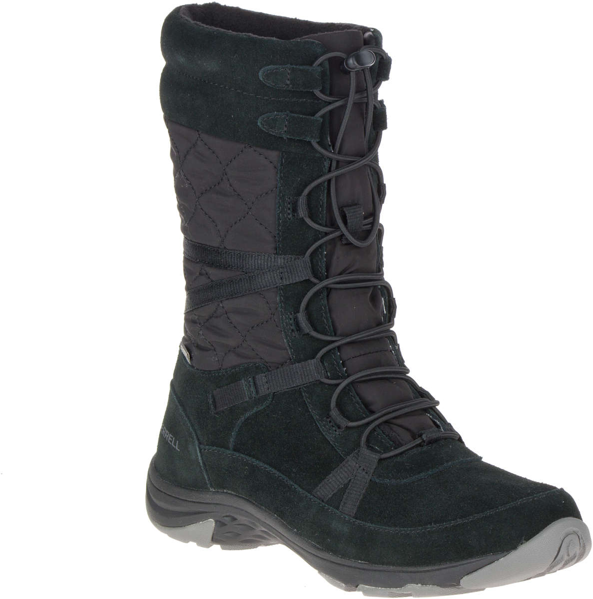 Merrell black hotsell leather boots