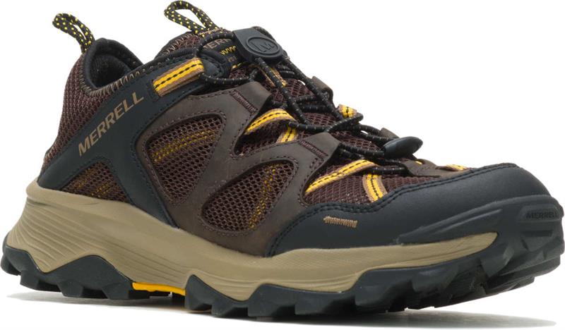 Merrell Mens Speed Strike Leather Sieve Shoes OutdoorGB