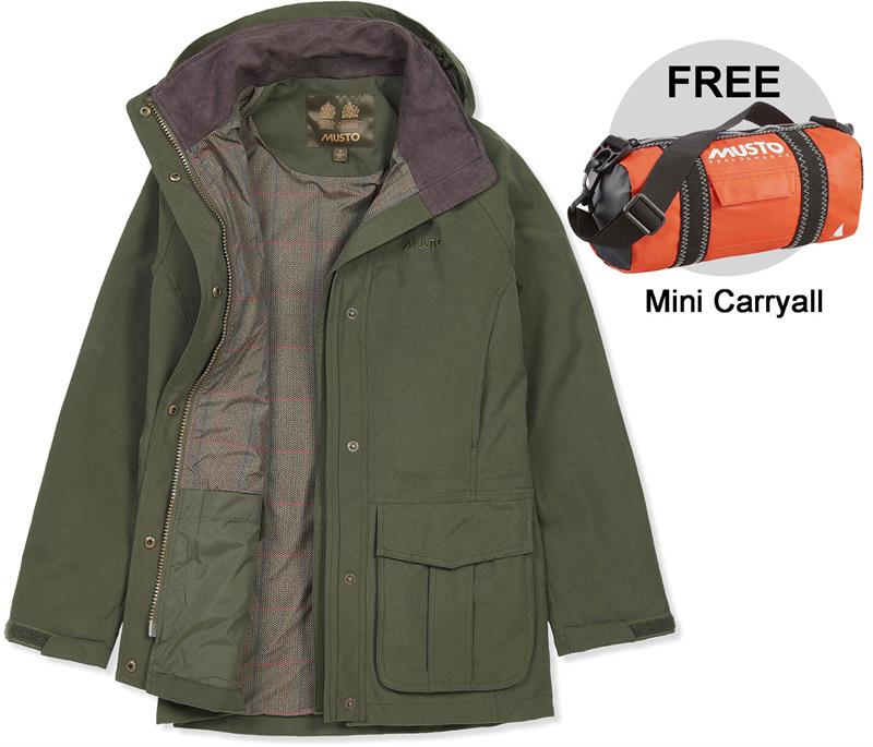 Musto Womens Burnham Waterproof Shooting Jacket with FREE Bag-2