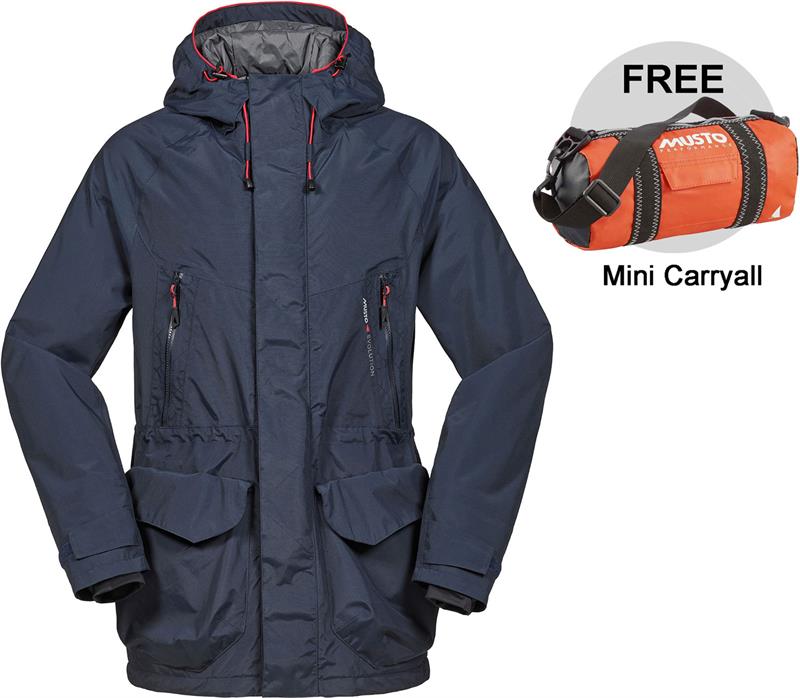 Musto Mens Biome BR1 Waterproof Sailing Jacket with FREE Bag-2