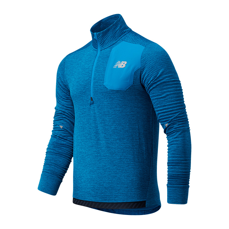 new balance half zip top mens