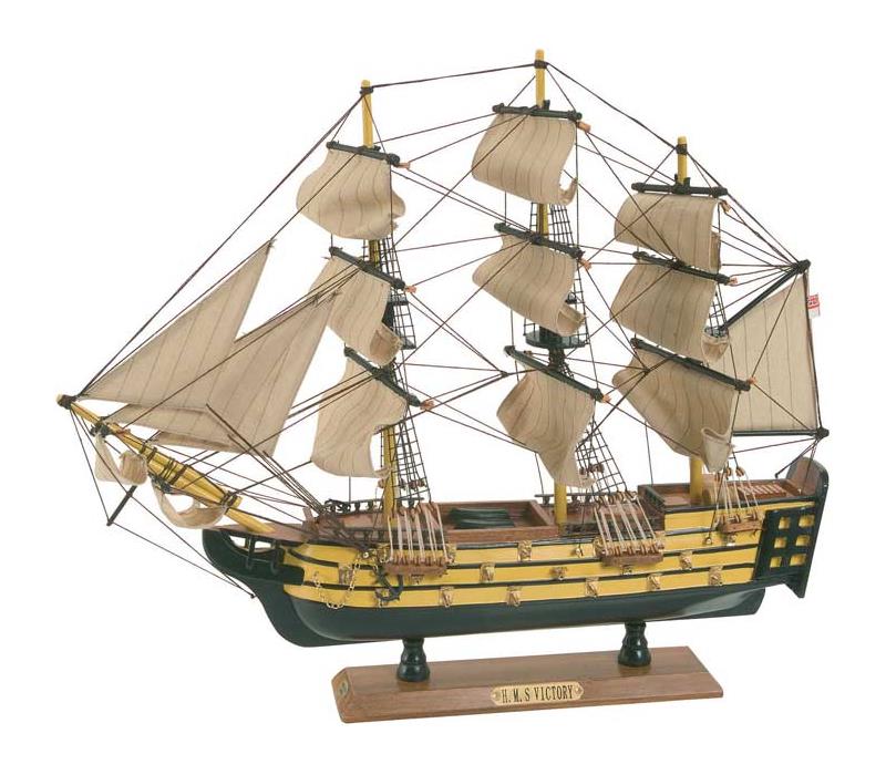 HMS Victory Wooden Souvenir Model 51 cm-1