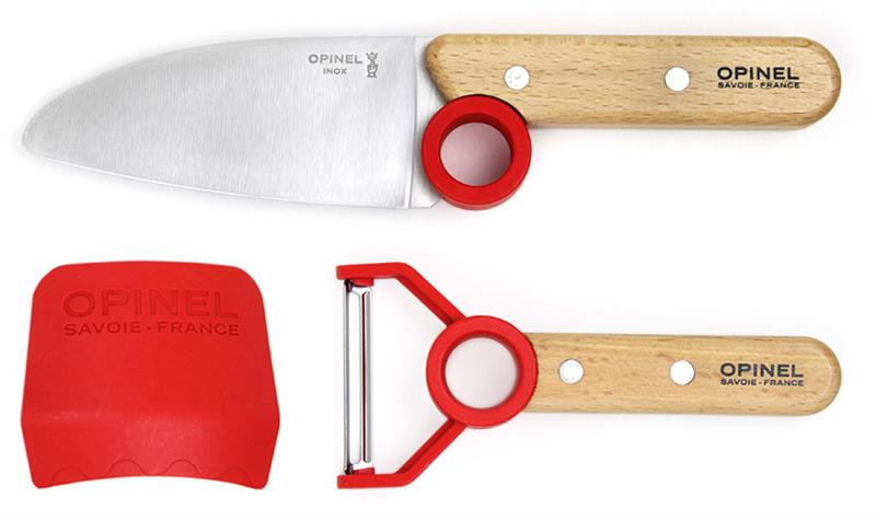 Opinel Le Petit Chef Knife and Peeler Set-1