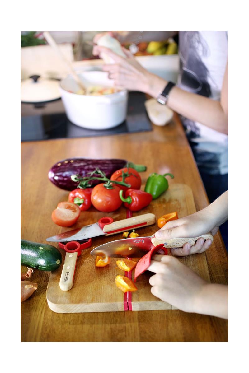 Opinel Le Petit Chef Knife and Peeler Set-4