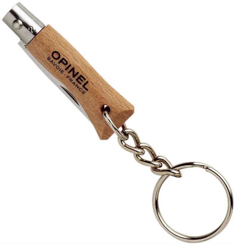 Opinel No.2 Stainless Steel Non-Lock Keyring Knife-2