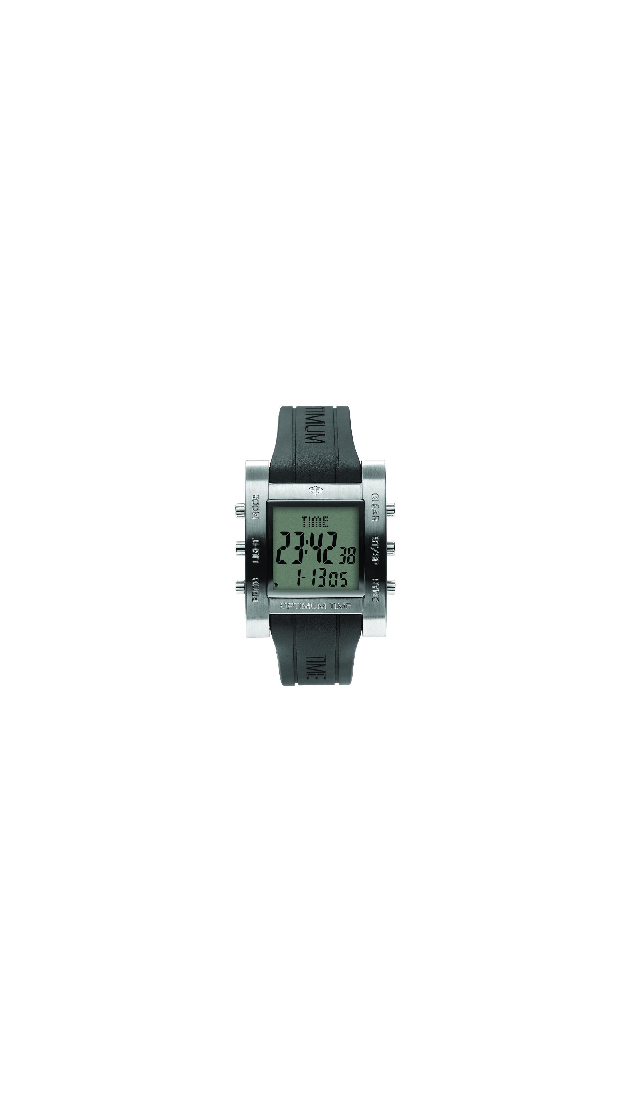 Optimum Time Stainless Steel Square Digital Sailing Watch OS738 OutdoorGB