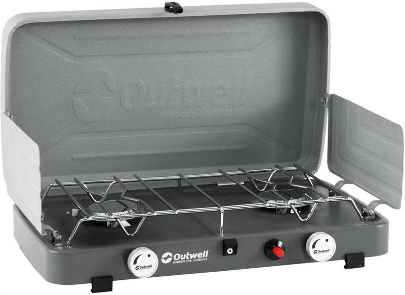 Outwell Olida Two Burner Compact Portable Gas Camping Stove-3