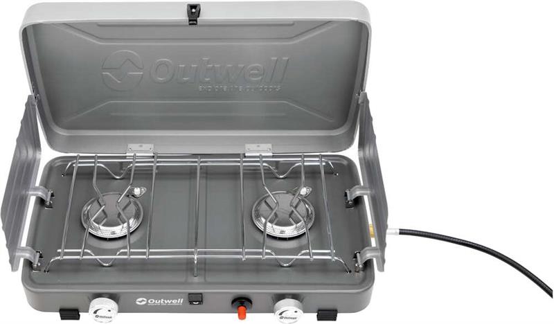 Outwell Olida Two Burner Compact Portable Gas Camping Stove-5