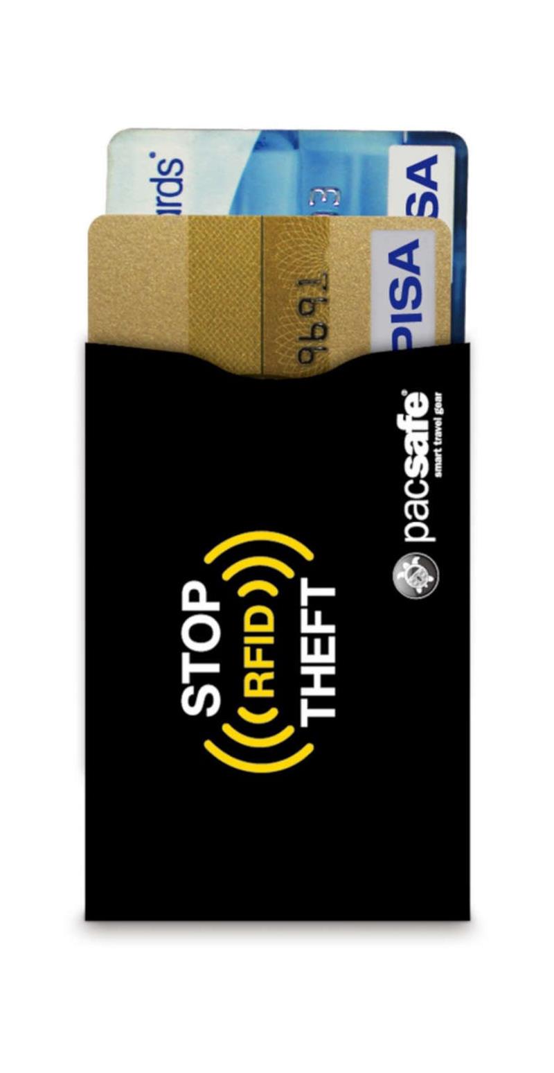 Pacsafe RFID Sleeve 25 RFID-Blocking Credit Card Sleeve - 2-Pack-1