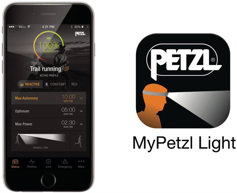 Petzl Reactik + Plus Rechargeable Bluetooth Intelligent Headtorch-4