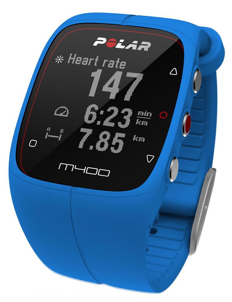 Polar M400 GPS Sports Training Watch – Blue-1