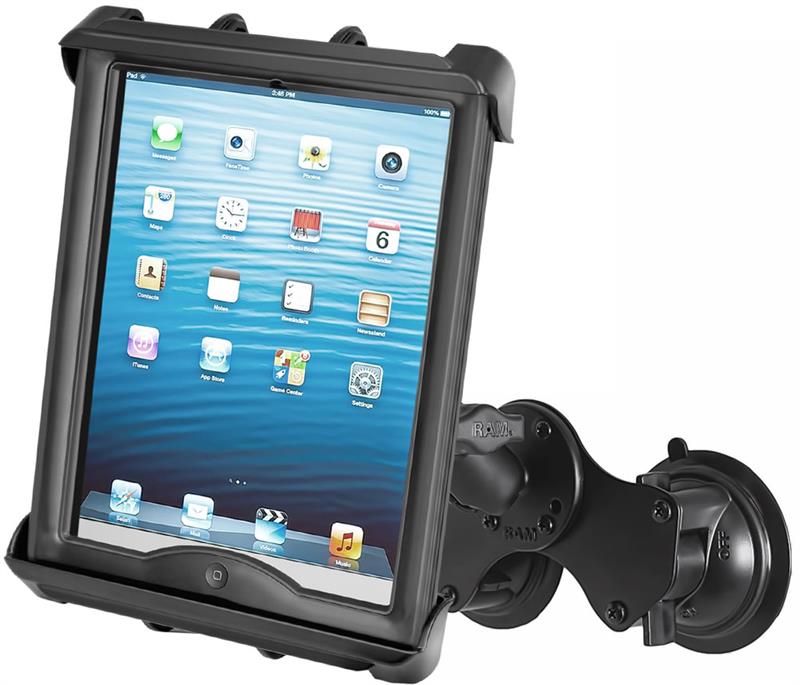 Tab-Tite Tablet Holder & RAM Mount Double-Suction Cup Mount for 10-inch Tablets-1