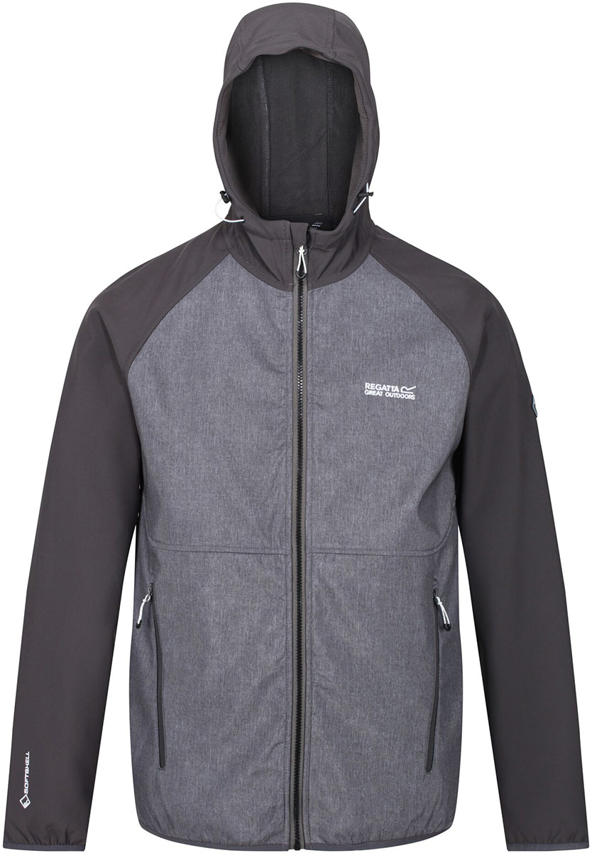 regatta black softshell jacket