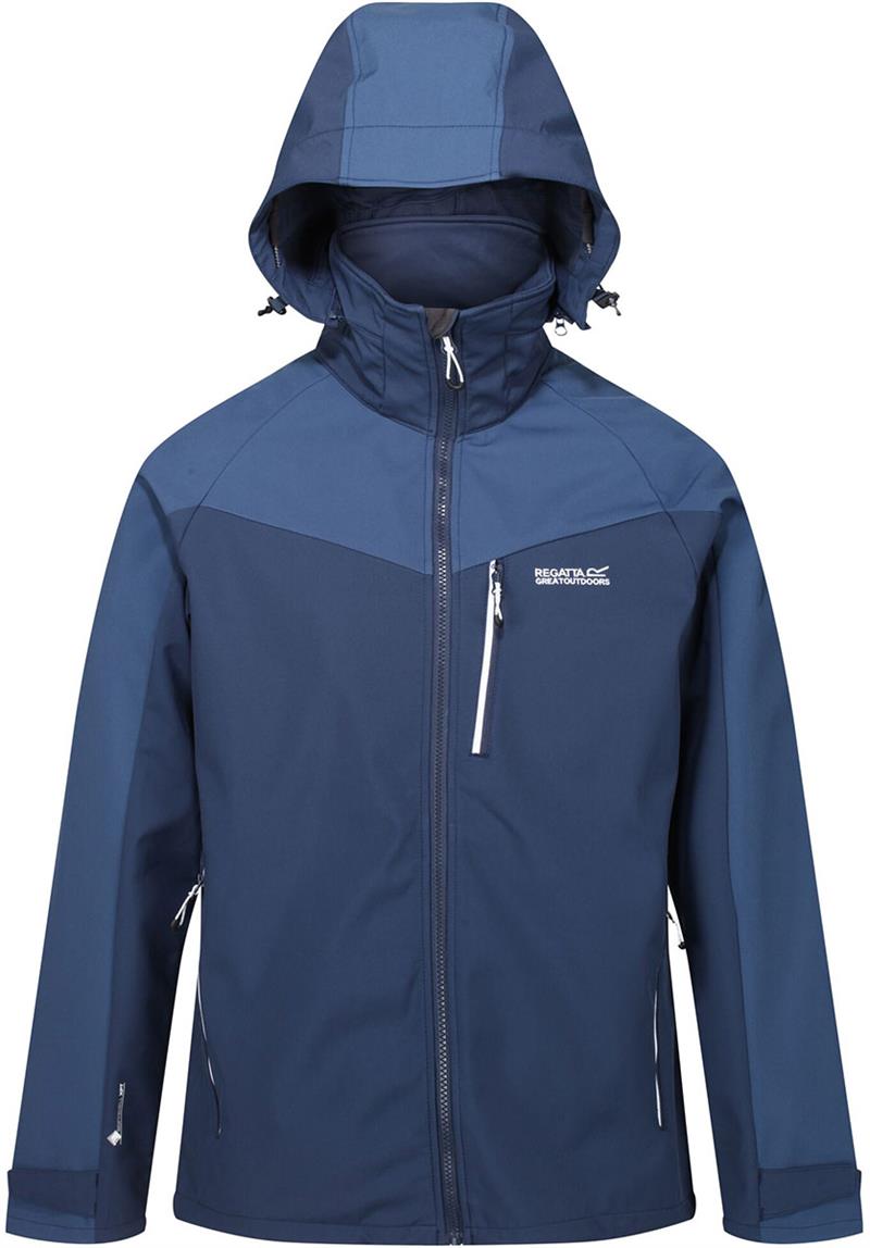 Regatta Mens Hewitts VI Softshell Waterproof Jacket-1