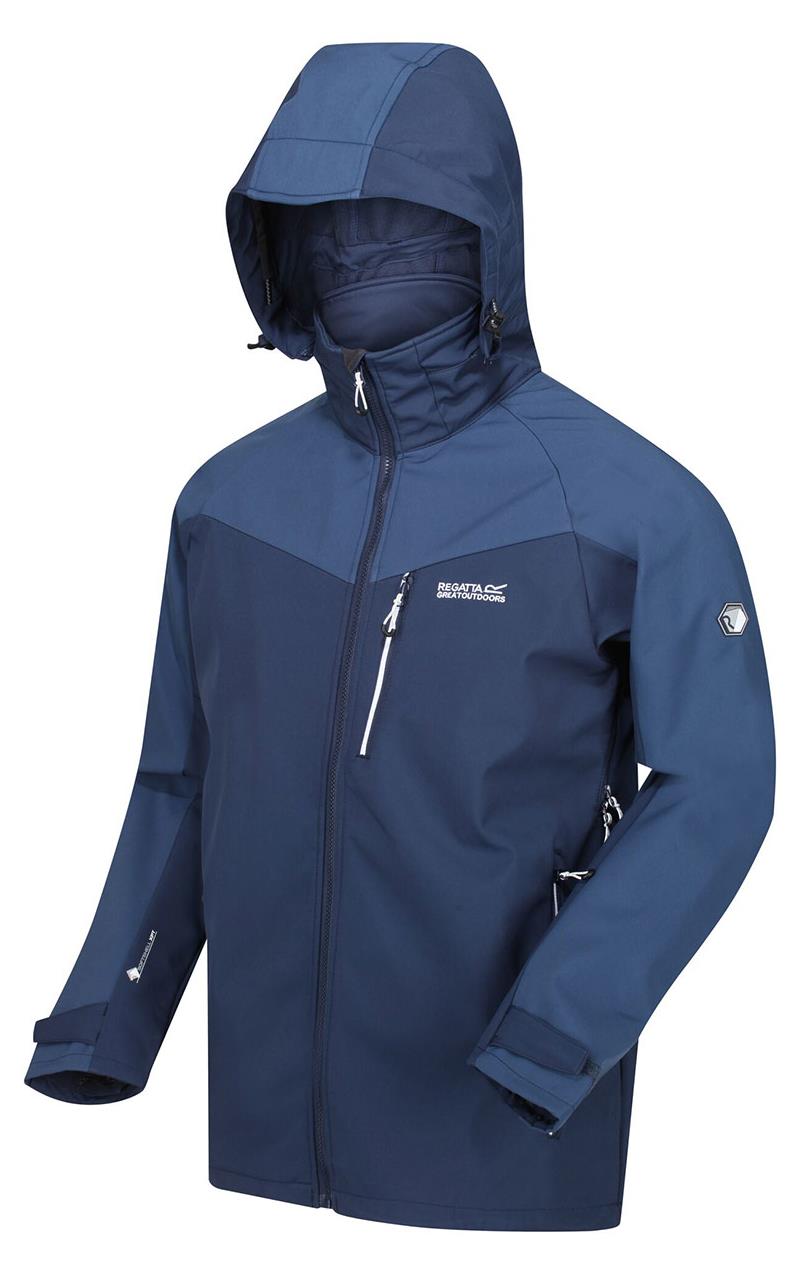 Regatta Mens Hewitts VI Softshell Waterproof Jacket-4