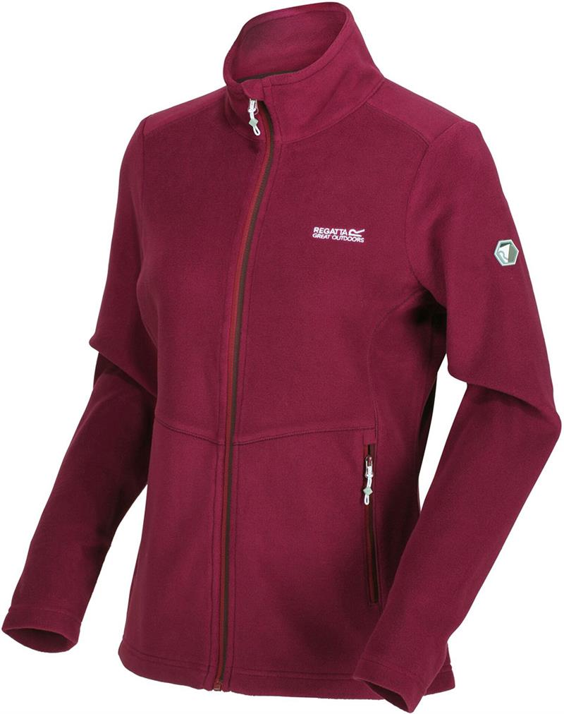 Regatta Womens Floreo II Full-Zip Midweight Fleece Jacket-4