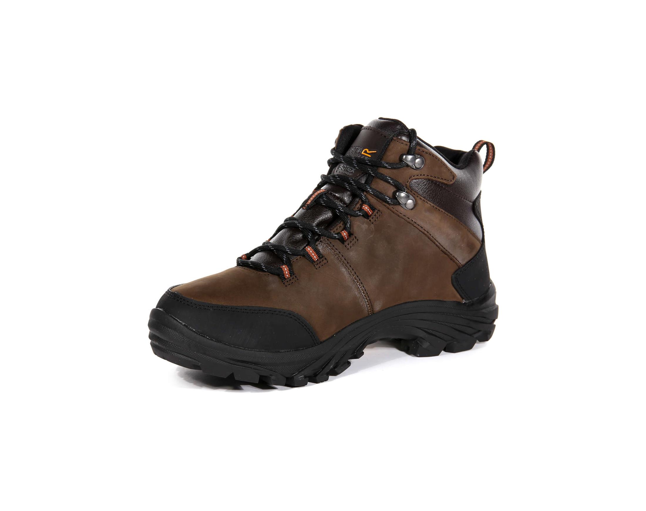 Regatta Mens Burrell Leather Boots OutdoorGB