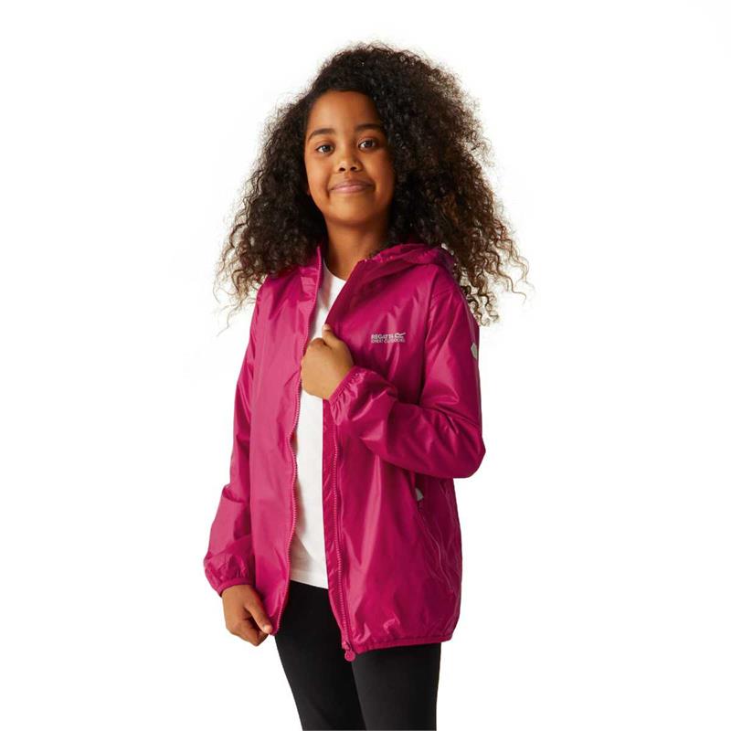 Regatta Kids Lever II Packaway Waterproof Jacket-4