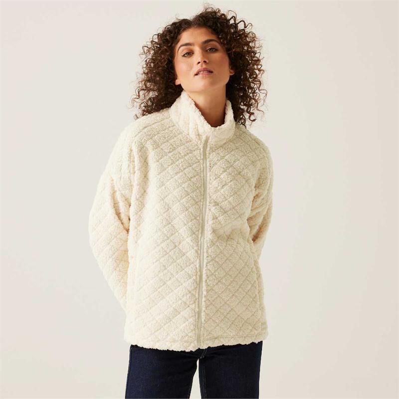Regatta Womens Apphia Full Zip Fluffy Fleece-3