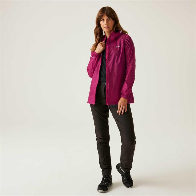 Regatta Womens Pack-It Jacket III Waterproof Packaway-4