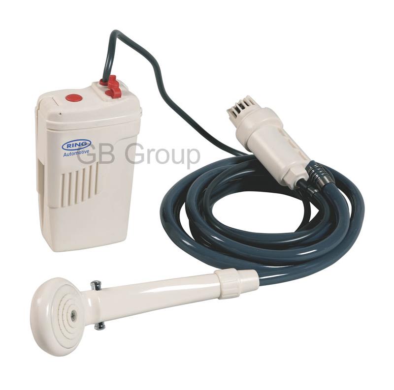 Ring Automotive 12-Volt Portable Shower-1