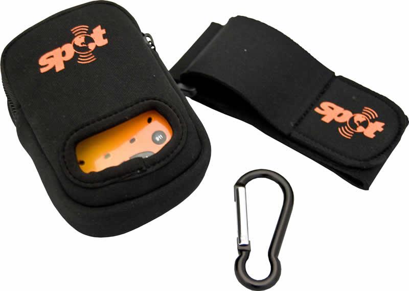 SPOT Carry Case  - Black Neoprene with Belt Clip & Body Strap-1