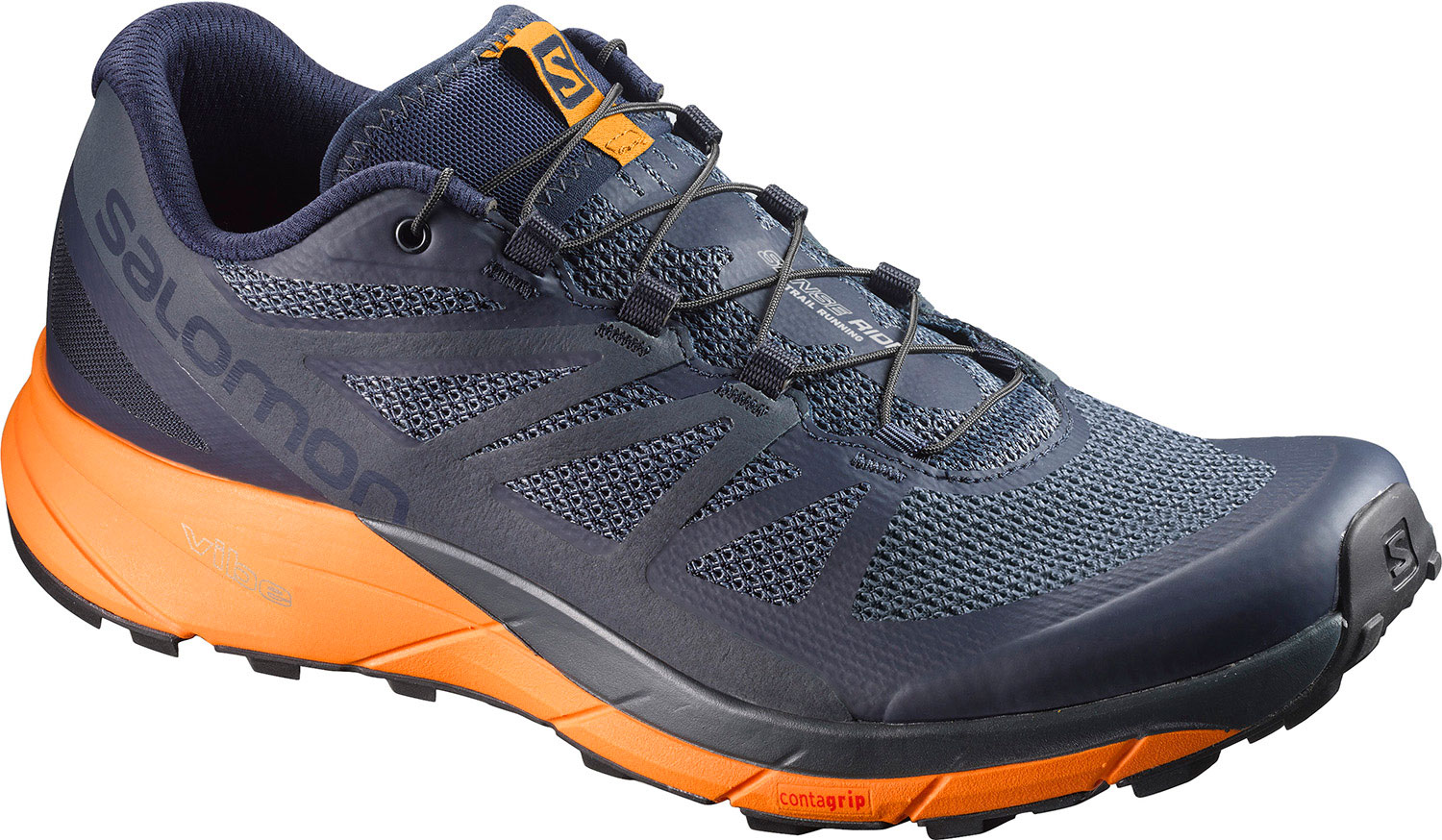 Salomon Mens Sense Ride Trail Running Shoes OutdoorGB