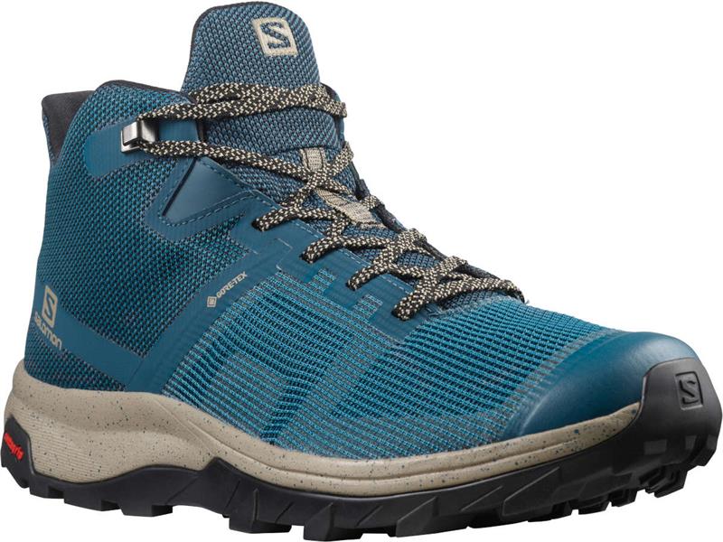 Salomon Mens Outline Prism Mid GTX Hiking Shoes-3
