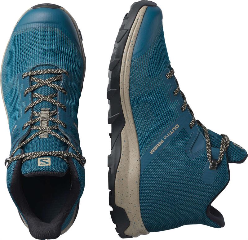 Salomon Mens Outline Prism Mid GTX Hiking Shoes-5