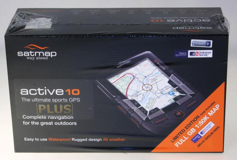 Satmap Active 10 Plus GPS Bundle with Full GB Map-3