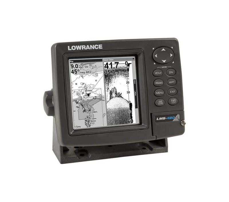 Lowrance Lms-480m Fishfinder And GPS Combo Unit-1