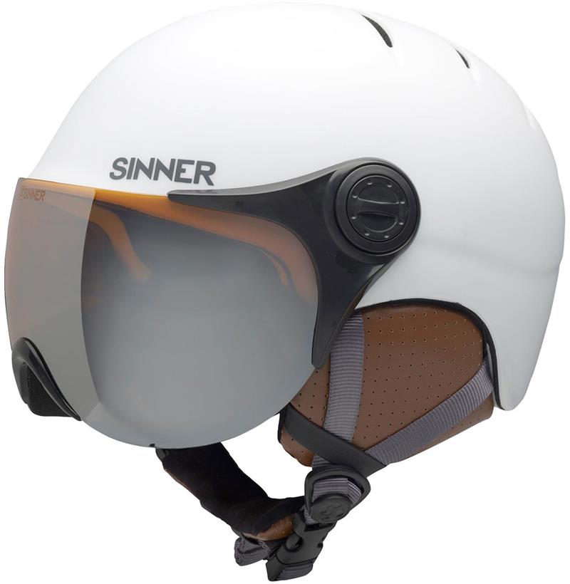 Sinner Crystal Ski Helmet with Visor OutdoorGB