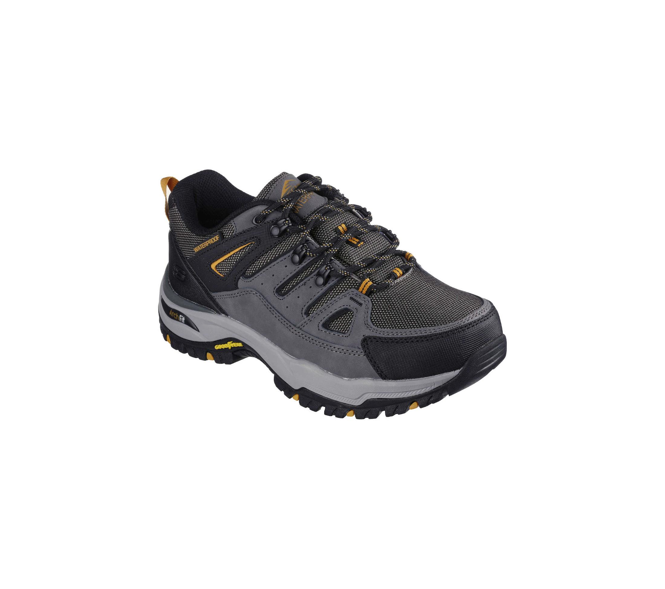 Skechers Mens Arch Fit Dawson Argosa Waterproof Shoes OutdoorGB