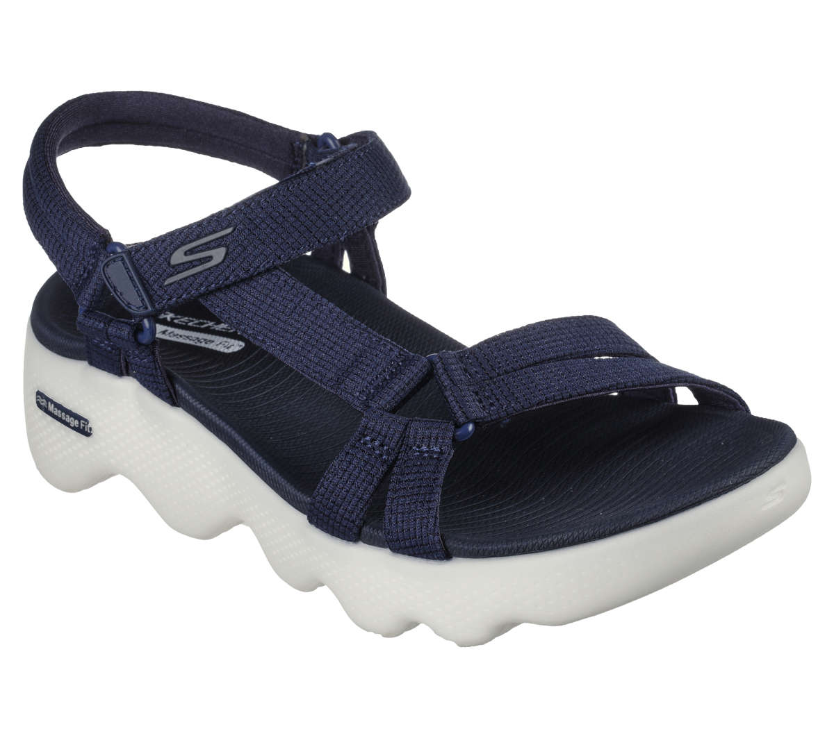 Skechers Womens Go Walk Massage Fit Transcend Sandals