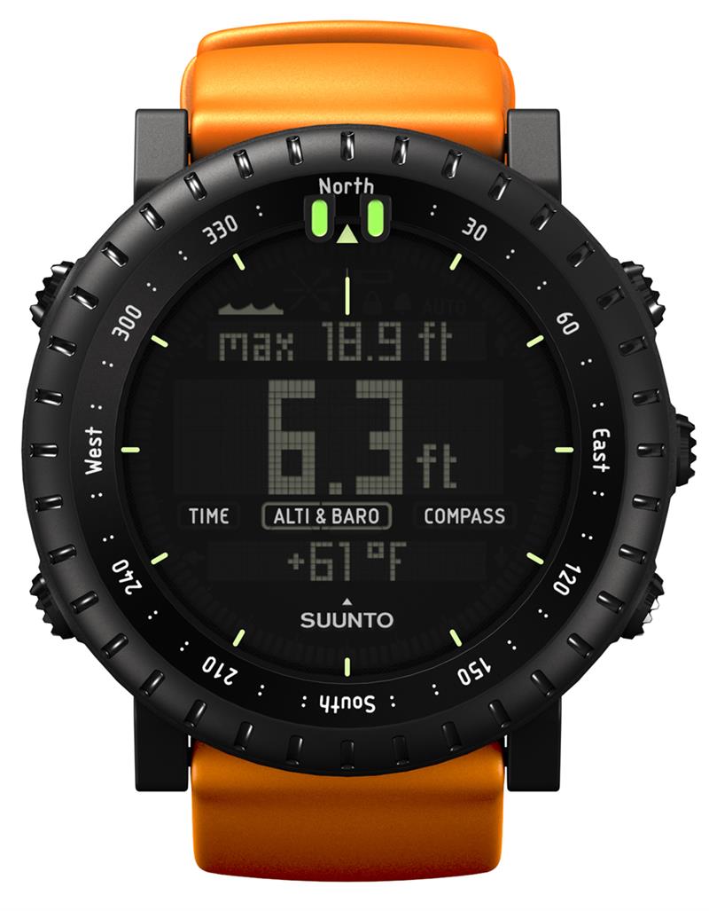 Suunto Core Orange Black Watch-3