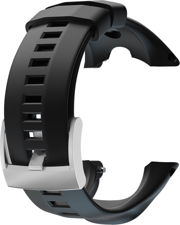 Suunto Ambit3 Peak Sapphire Black Silicone Watch Strap OutdoorGB