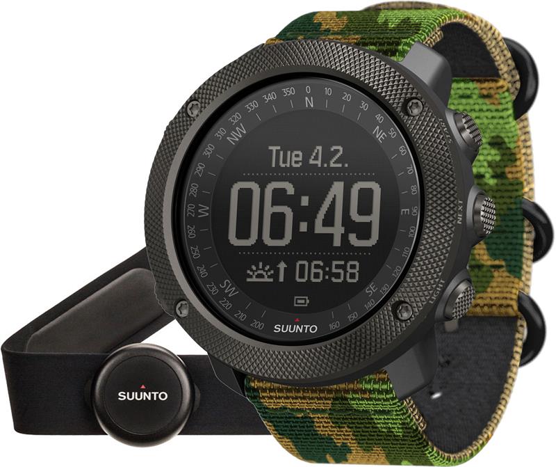 Suunto Traverse Alpha GPS HRM Watch - Woodland Sapphire-1