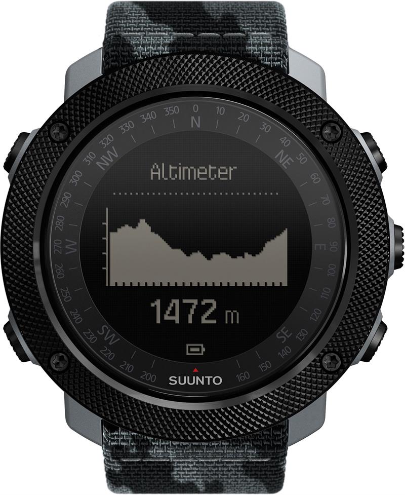 Suunto Traverse Alpha GPS HRM Watch - Concrete Sapphire-2