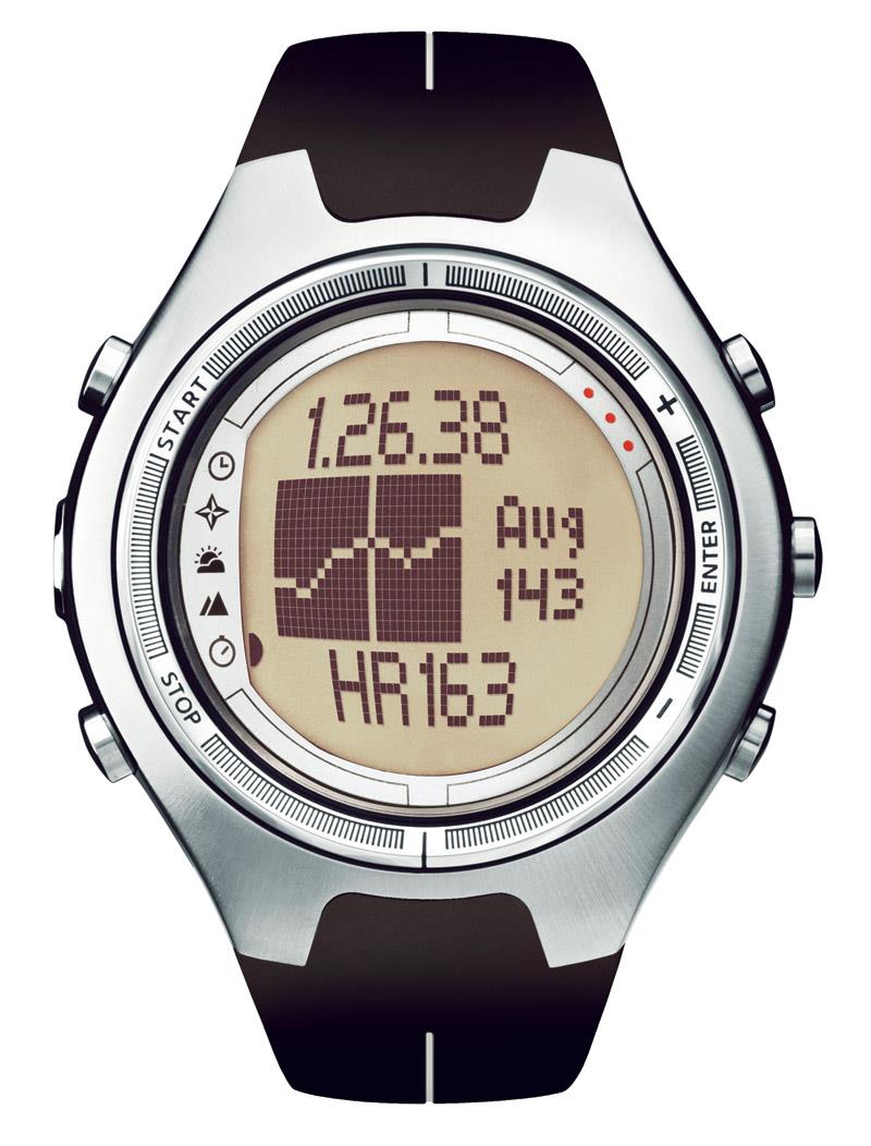 Suunto X6hrm Heart-Rate Monitor Watch With Elastomer Strap-1