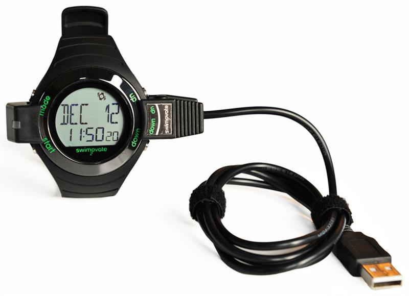 Swimovate Poolmate Live Swim Training Watch with USB Download Clip-2