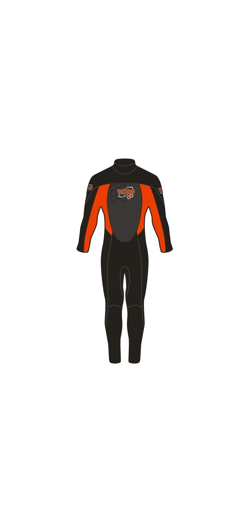 The Wetsuit Factory Mens Turbo Full 2mm Wetsuit-3