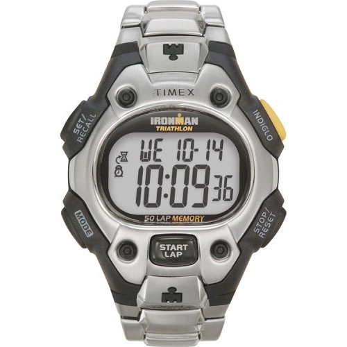 Timex ironman stainless steel on sale watch