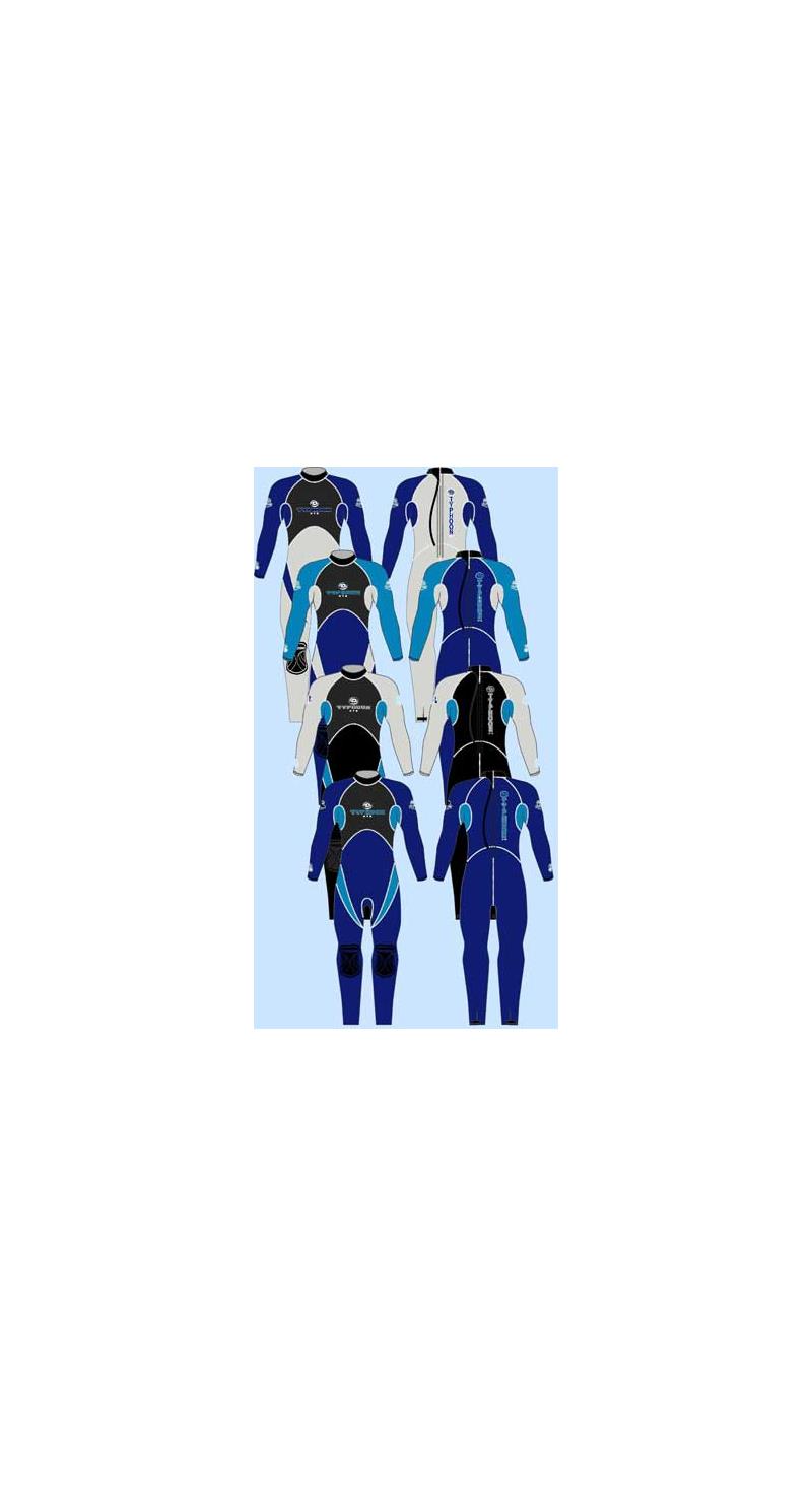 Typhoon Xts Pulse One-Piece Childs Wetsuit-1