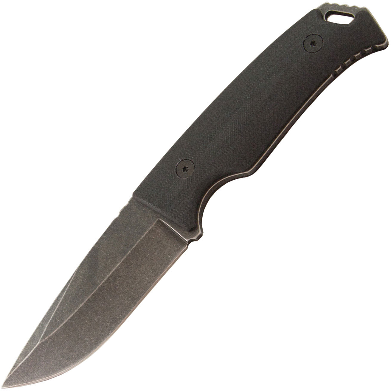 Whitby 3.75 Inch Black G10 Sheath Knife OutdoorGB