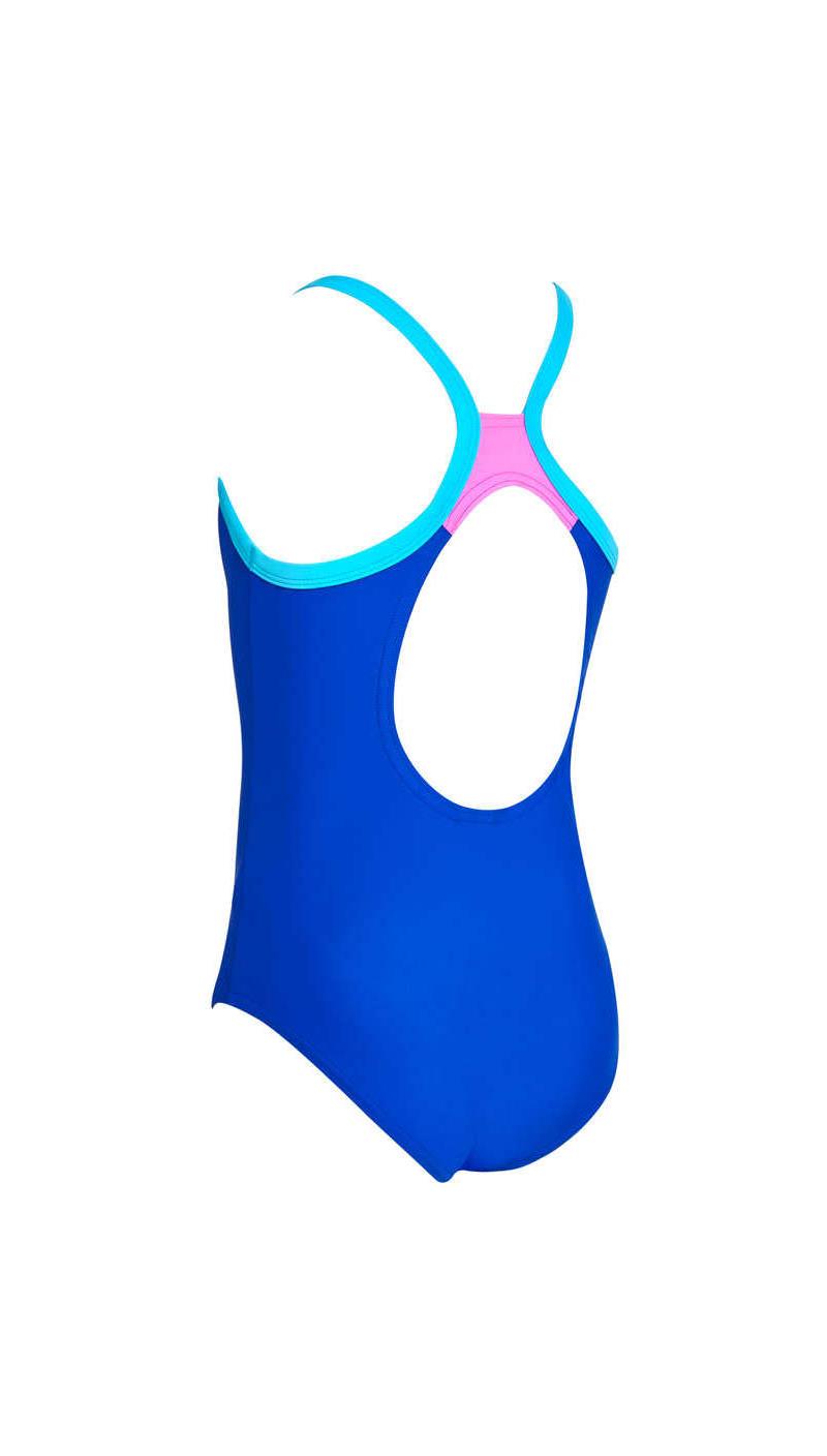 Zoggs Girls Kerrawa Strikeback Swimsuit OutdoorGB